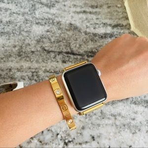 18k Gold Plated Love Bangle